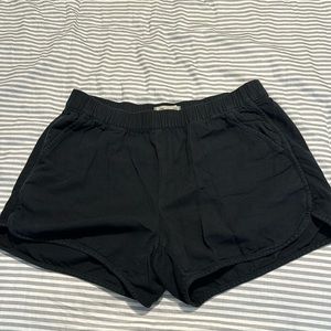 Madewell canvas pull on shorts